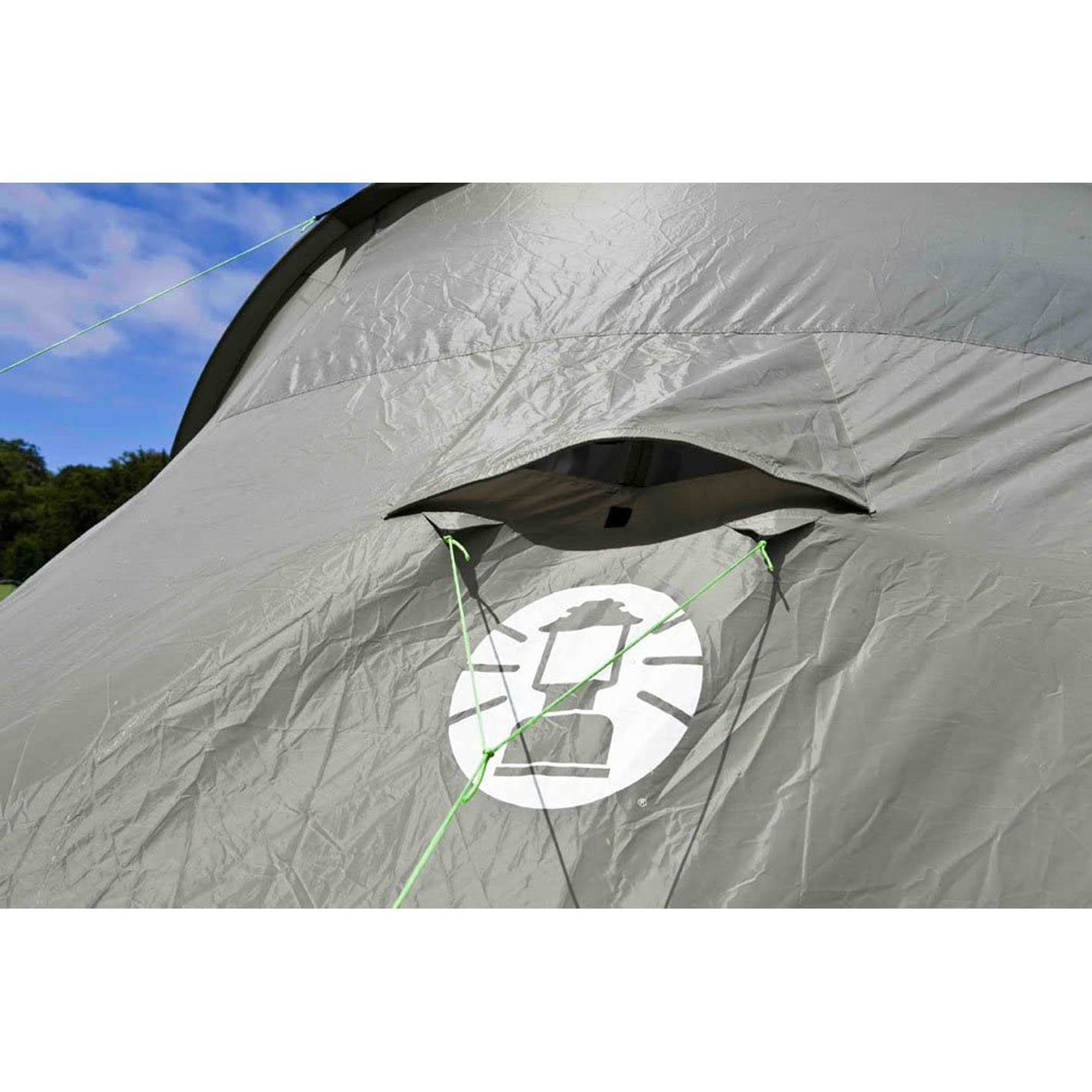 Coleman Tent Ridgeline 4 Plus, 4 Man Tent, 4 People Vis-A-Vis Tunnel Tent, Camping Tent, Dome Tent with Sun Roof, Waterproof HH 3.000 mm