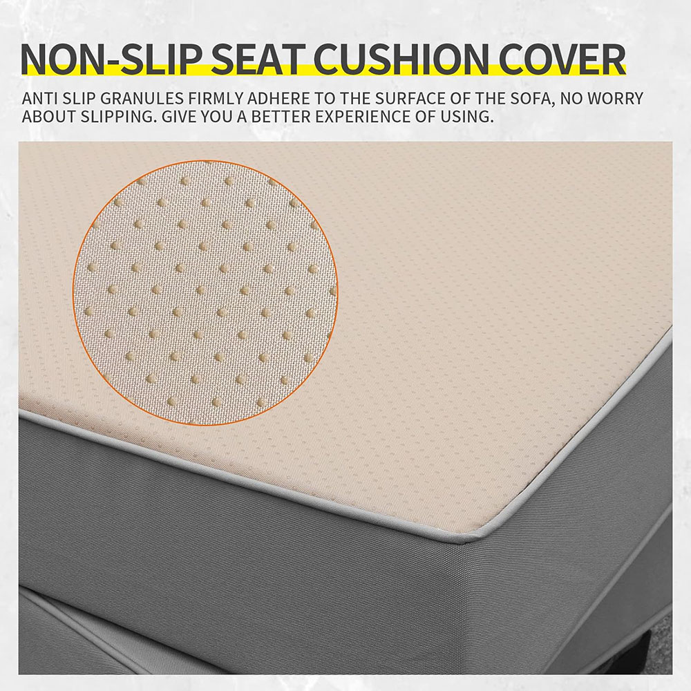 9 Pieces Wicker Patio Furniture Set Outdoor PE Rattan Sectional Conversation Sofa Set