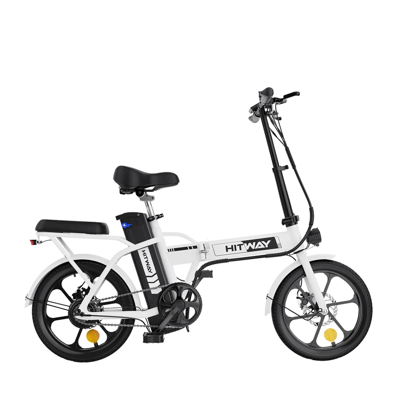 HITWAY Electric Bicycle - Foldable E-bike - 16 Inch - 250W - 8.4Ah - for Adults