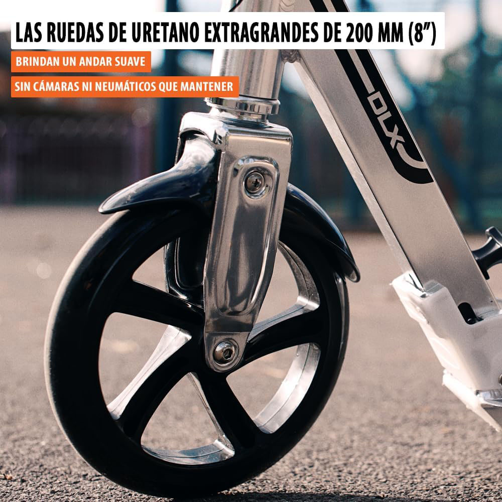 Razor A5 DLX Kick Scooter - Silver