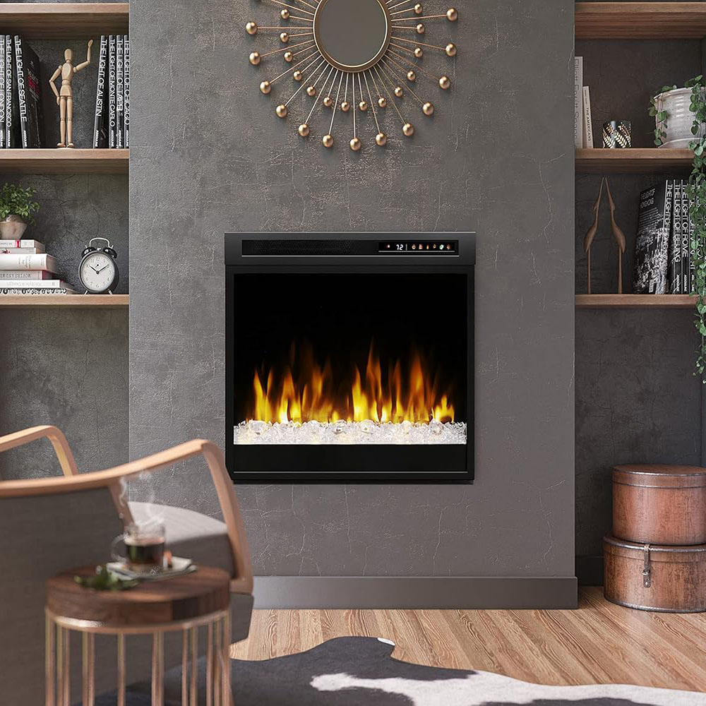 Dimplex Multi-Fire XHD 28 inch Plug-in Electric Firebox with Acrylic Ember Media Bed