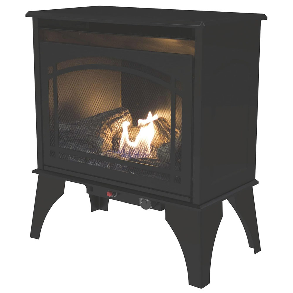 Pleasant Hearth VFS2-PH20DT 20,000 BTU 23.5 in. Compact Gas vent free stove