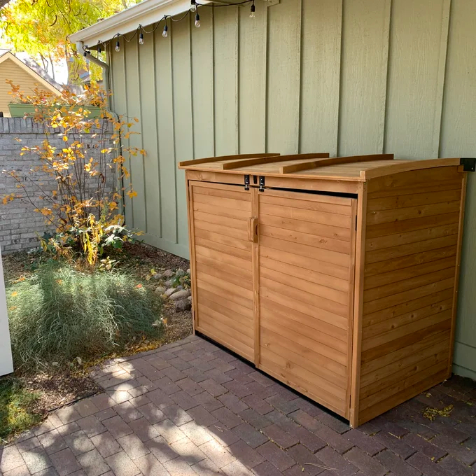 【Storage Shed】Large Horizontal Refuse Storage Shed