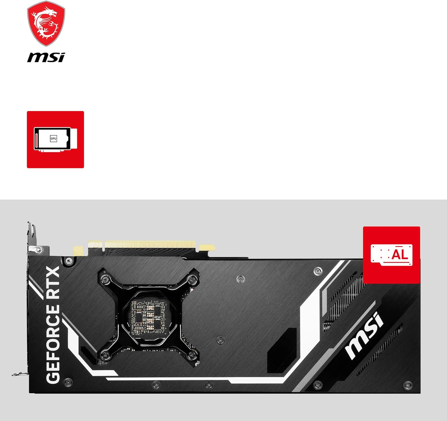 MSI GeForce RTX 4070 Ti VENTUS 3X 12G OC Gaming Graphics Card - 12GB GDDR6X, 2655 MHz, PCI Express Gen 4, 192-bit, 3x DP v 1.4a, HDMI 2.1a (Supports 4K & 8K HDR)
