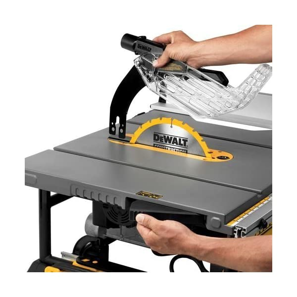 DEWALT 10-Inch Table Saw, 32-1/2-Inch Rip Capacity (DWE7491RS) 10-Inch Tablesaw w/Stand Tablesaw