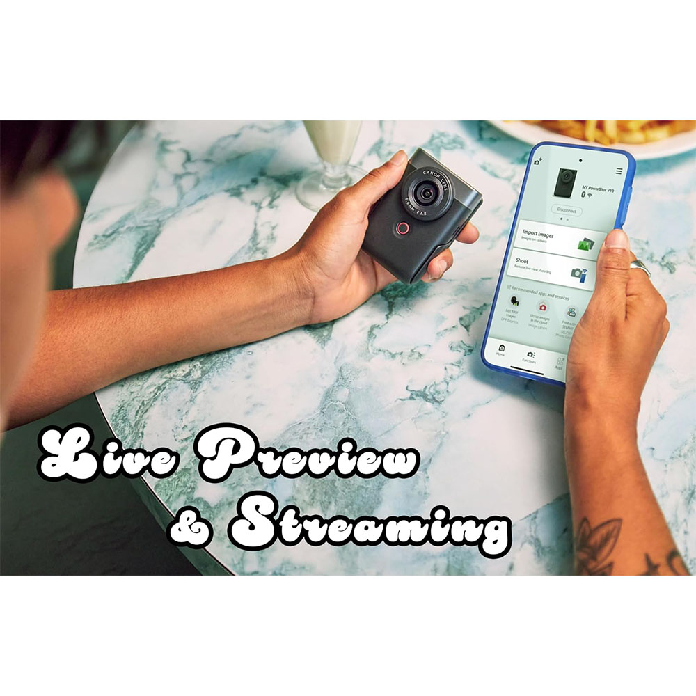 Canon PowerShot V10 Camera