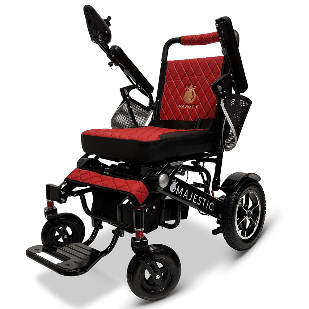 Majestic IQ-7000,Lightweight foldable electric wheelchair for the elderly, durable and ultra-light wheelchair