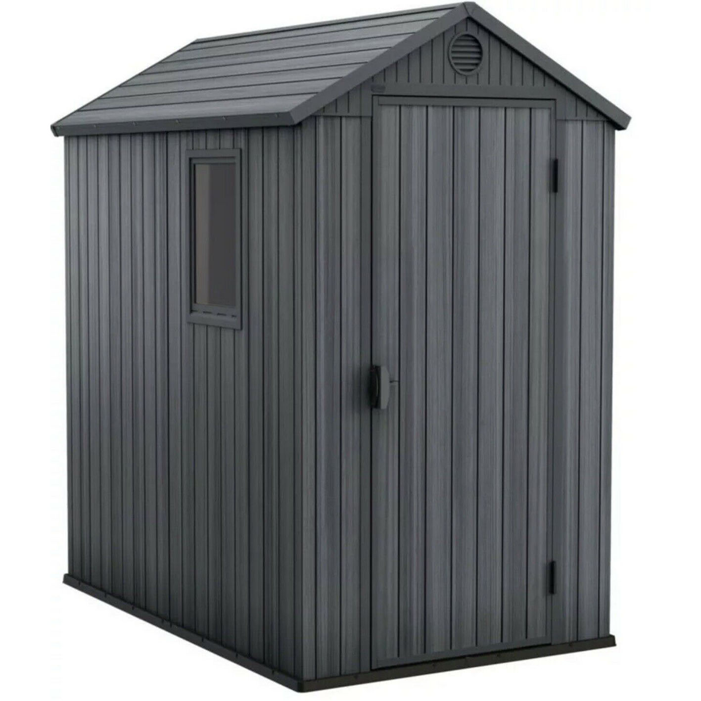 Keter Darwin Shed Grey 6 X 4 Ft Waterproof Garden Storage Shed Cheapest