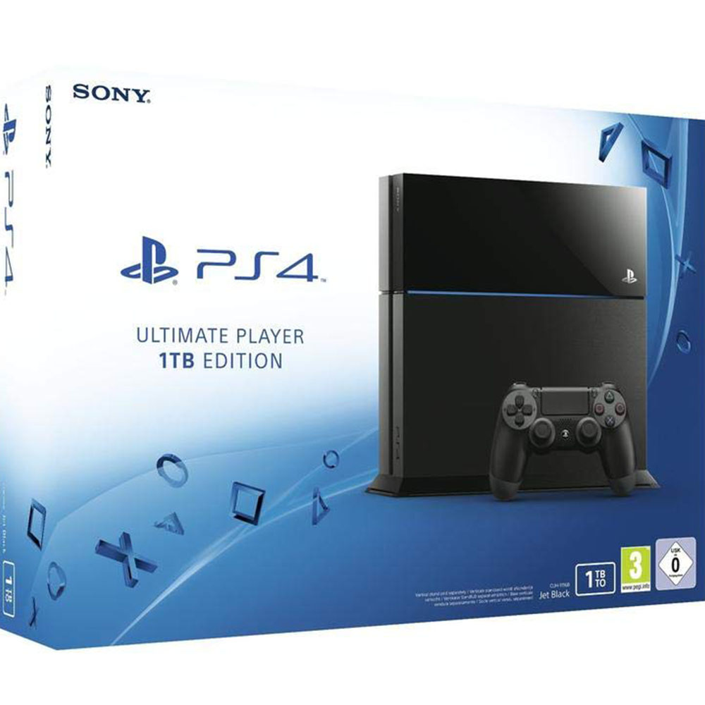 Sony Playstation PS4 1TB Black Console